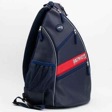 New England Patriots Faux Leather Backpack