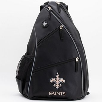 New Orleans Saints Faux Leather Backpack