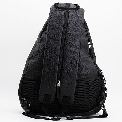 New Orleans Saints Faux Leather Backpack