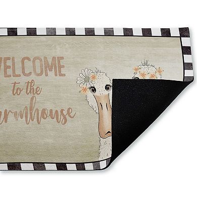 Stupell Home Decor Welcome Farmhouse Ducks Door Mat