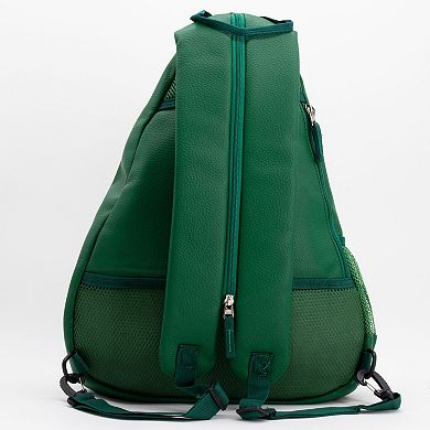 New York Jets Faux Leather Backpack