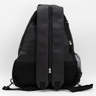 Las Vegas Raiders Faux Leather Backpack