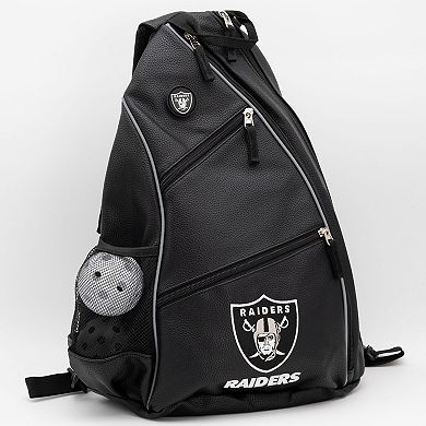 Las Vegas Raiders Faux Leather Backpack