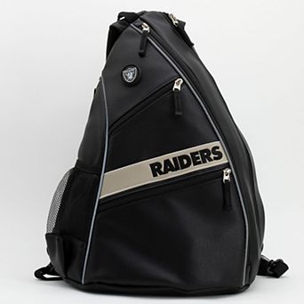 Las Vegas Raiders Faux Leather Backpack