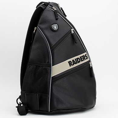 Las Vegas Raiders Faux Leather Backpack