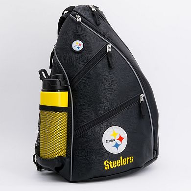 Pittsburgh Steelers Faux Leather Backpack