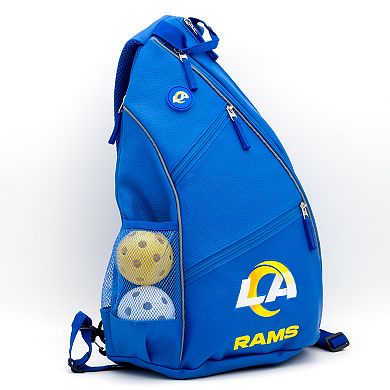 Los Angeles Rams Faux Leather Backpack