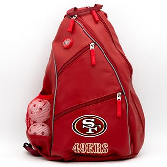 San Francisco 49ers Faux Leather Backpack