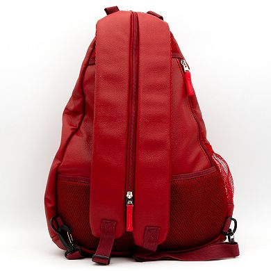 San Francisco 49ers Faux Leather Backpack