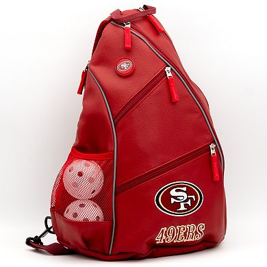 San Francisco 49ers Faux Leather Backpack