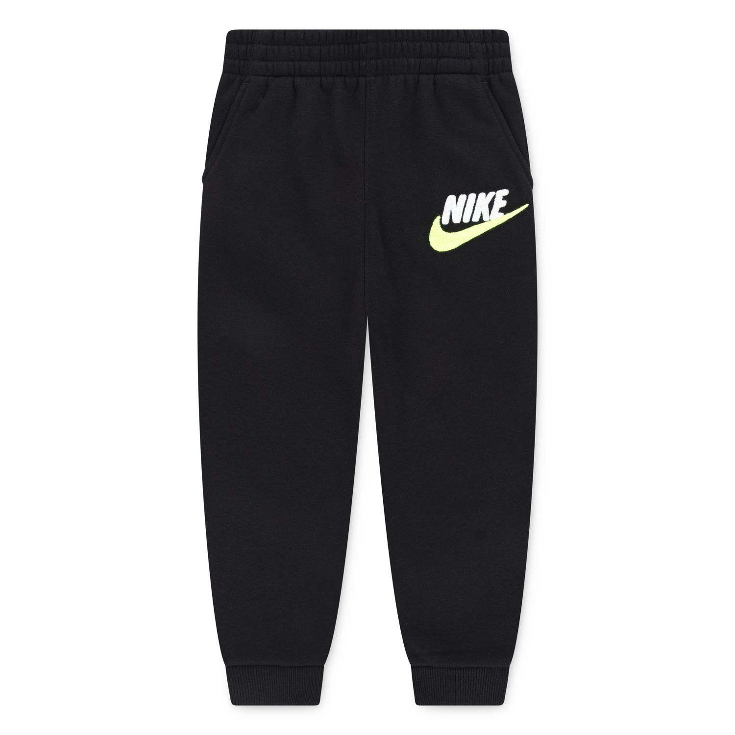 Детские брюки Nike Club Chenille, цвет: Чёрный — фото 1