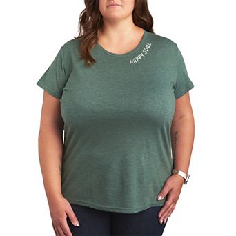 Plus Size Happy Soul Graphic Tee