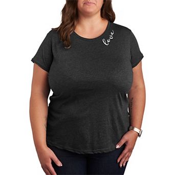 Plus Size Love Graphic Tee