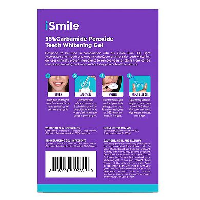 iSmile Teeth Whitening Gel Syringe Refill Kit