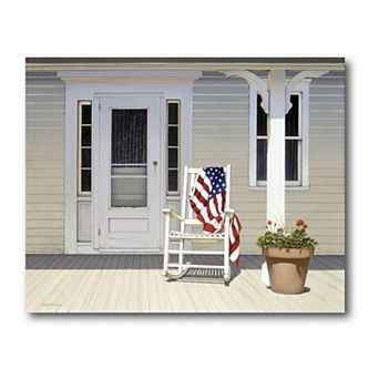 COURTSIDE MARKET Celebrate 250 American Canvas Wall Decor
