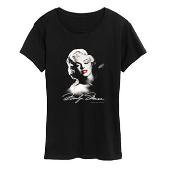 Women's Marilyn Monroe Portrait Graphic Tee