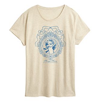 Women's Marilyn Monroe Coquette Vintage Frame Graphic Tee