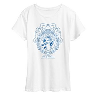 Women's Marilyn Monroe Coquette Vintage Frame Graphic Tee