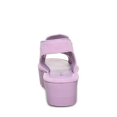 Bearpaw Tatiana Women's Platform Sandals Wedge Slip-On Perforated Sandals