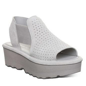 Bearpaw Tatiana Women's Platform Sandals Wedge Slip-On Perforated Sandals