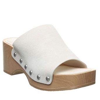 Bearpaw Tilda Women's Heeled Clog Sandals With Stud Detail