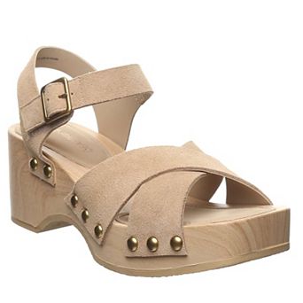 Bearpaw Colette Women's Slingback Clog Sandals With Block Heel