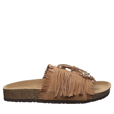 Bearpaw Perla Women's Fringe Slide Sandals