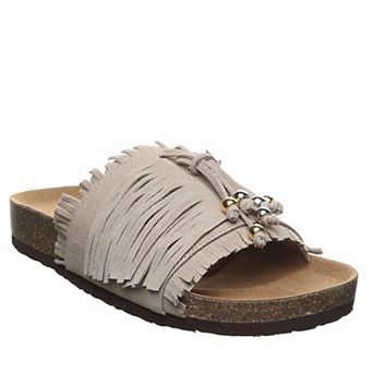 Bearpaw Perla Women's Fringe Slide Sandals