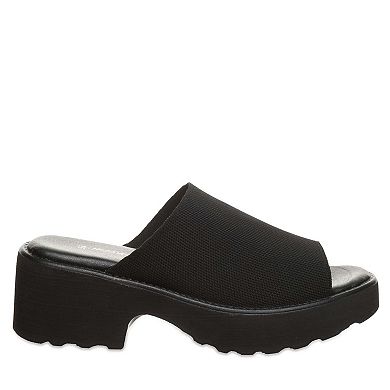 Bearpaw Blanche Women's Platform Slide Sandals