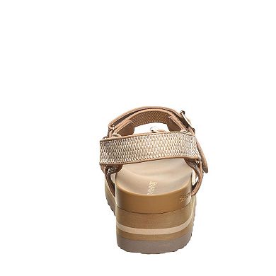 Bearpaw Gabrielle Women's Platform Buckle Sandals
