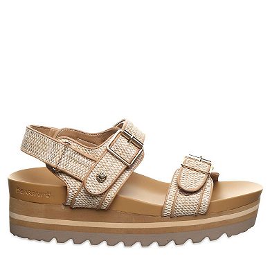 Bearpaw Gabrielle Women's Platform Buckle Sandals