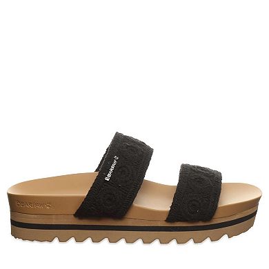 Bearpaw Mandy Women's Platform Slide Sandals Wedge Slip-On Comfort Sandals