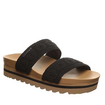 Bearpaw Mandy Women's Platform Slide Sandals Wedge Slip-On Comfort Sandals