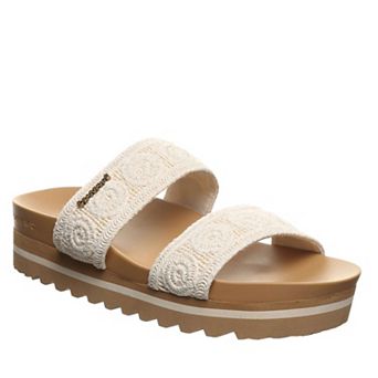 Bearpaw Mandy Women's Platform Slide Sandals Wedge Slip-On Comfort Sandals
