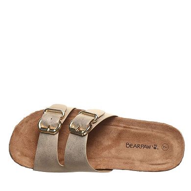Bearpaw Jackie Women's Buckle Slide Sandals