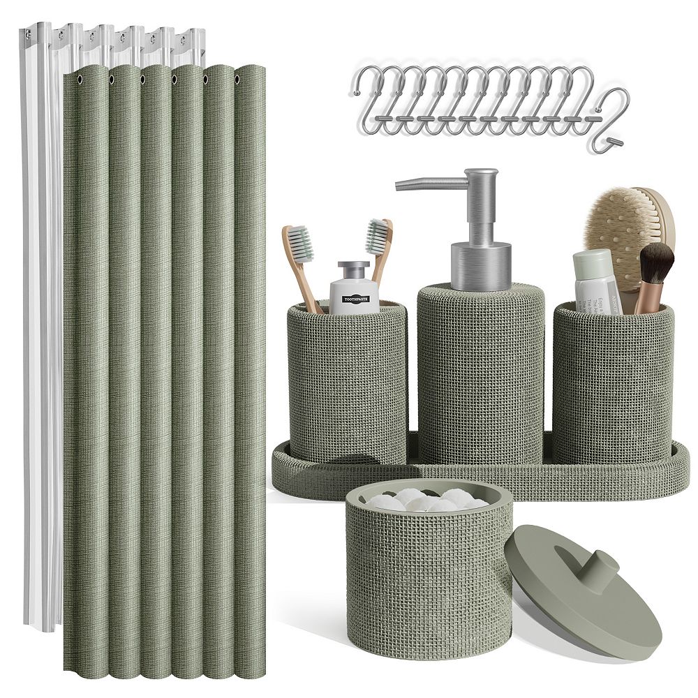 Clara Clark Complete Bathroom Set