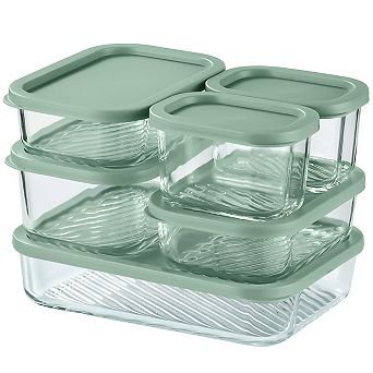 Eatex Modular Glass Kitchen Storage Container Set