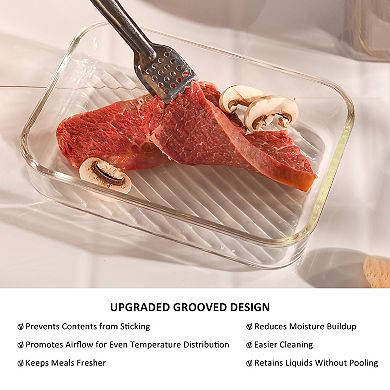 Eatex Modular Glass Kitchen Storage Container Set