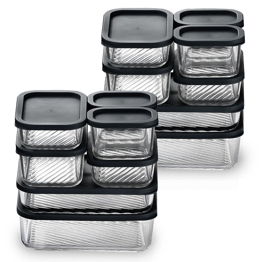 Eatex Modular Glass Kitchen Storage Container Set