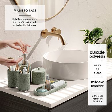 Clara Clark Bathroom Set with Rugs