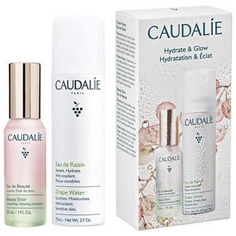 Caudalie Mini Hydrate & Glow Duo for Soothing & Toning