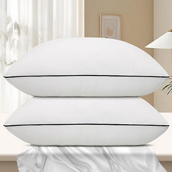 Hotel Collection Bed Pillows for Sleeping 2 Pack Standard Size Cooling Pillows Set of 2 for Back