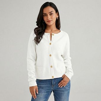 Women Cardigan Sweaters Fashion Cropped Jackets Trendy Casual Long Sleeve Tops