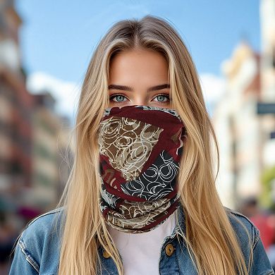 LOVE Parrern Neck Gaiter 1 Pc