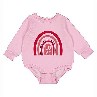 Love Rainbow - Infant Fleece BodySuit