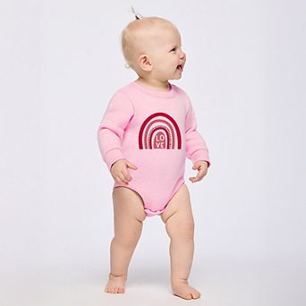Love Rainbow - Infant Fleece BodySuit