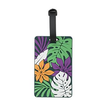 1 pc Maple Leaves Luggage Tag for Travelling Multicolored