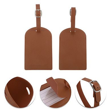 1 Pc Vertical Flip Luggage Tag for Travelling 2.76"x4.33"