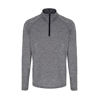 TriDri Mens Long Sleeve Performance Quarter Zip Top