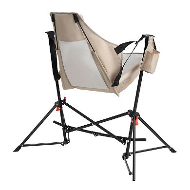 Folding Hammock Camping Chair Portable Rocking 250lbs